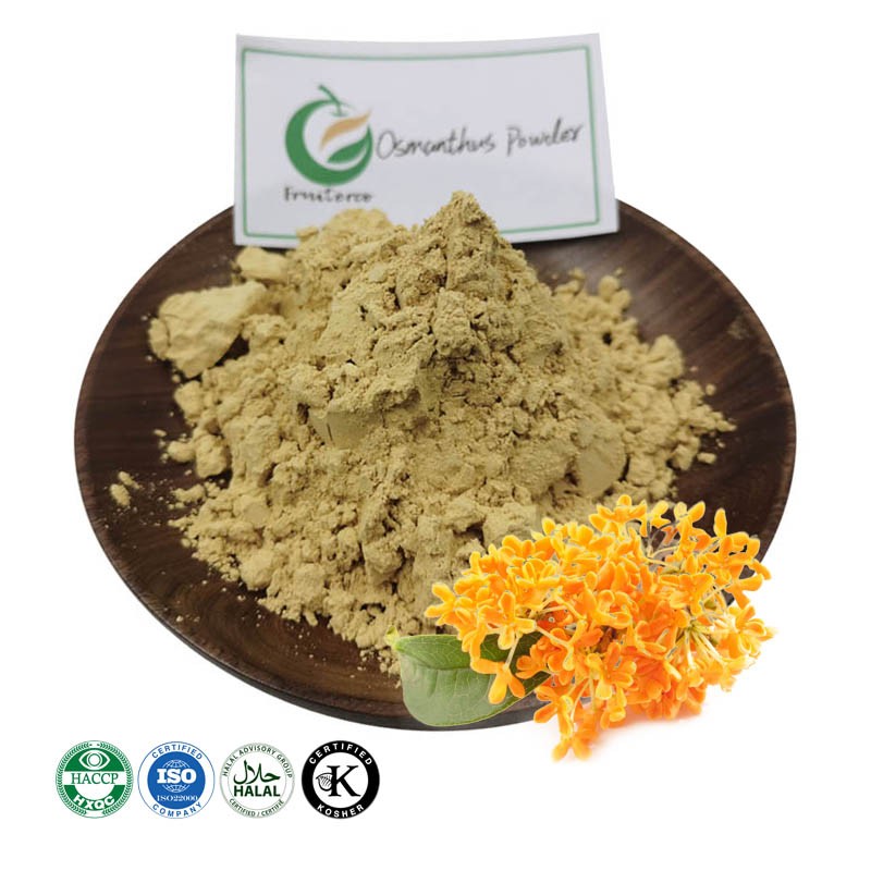 Private Label 100% Natural Water Soluble Osmanthus Flower Powder Osmanthus Powder