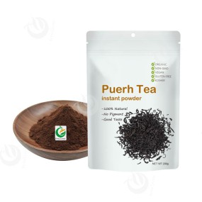 Bulk Organic 100% Water Soluble Pu-erh Tea Powder Instant Puer Tea Powder