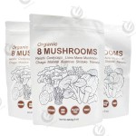Private Label Mushroom Complex Mushroom Mix Powder Organic Mushroom Powder Blend