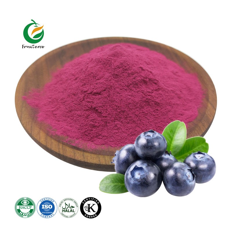 100% Natural Blueberry Fruit Powder Bluebery Extract Freeze Dried Blueberry Powder