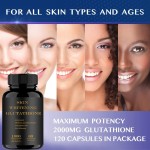 Glutathione Supplements Skin Whitening Vitamin C Collagen Glutathione Capsule