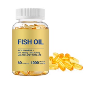 Omega3 Fish Oil Softgel Capsules Deep Sea Fish Oil DHA Omega Capsules