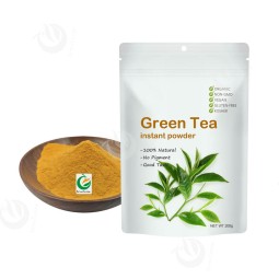 100% Pure Water Soluble Organic Green Tea Powder Instant Green Tea Powder