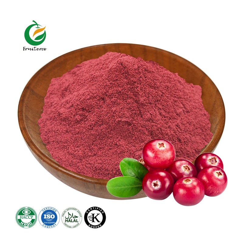 Fruiterco Freeze Dried Cranberry Powder Cranberry Fruit Extract Powder Cranberry Powder