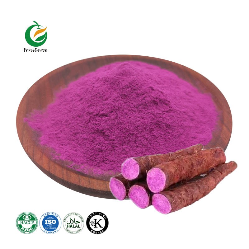 Fruiterco Food Grade Organic Purple Yam Powder Purple Yam Ube Powder