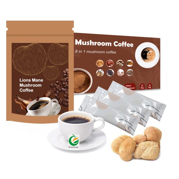 Private Label OEM Lions Mane Mushroom Extract Coffee Lions Mane Coffee