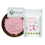 Private Label 100% Natural Water Soluble Sakura Flower Powder Sakura Powder