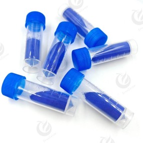 Cosmetic Ingredients Blue Copper Peptides Powder Copper Tripeptide-1 GHK-Cu Copper Peptide