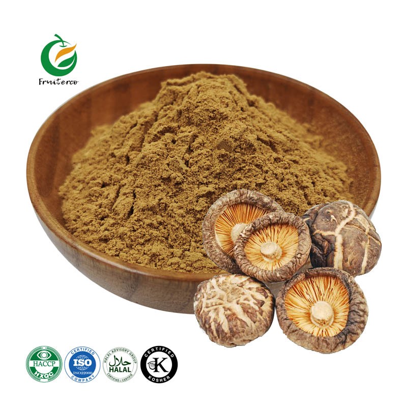 Fruiterco Lentinus Edodes Shiitake Mushroom Powder Shiitake Mushroom Extract