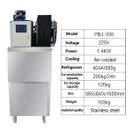 Flake Ice Maker Factory - 200-500kg Seafood Restaurant Machine