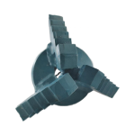 Three-wing Drill Bit Manufacturer - Reinforced Recessed Coreless