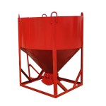 Cement Hopper Supplier - Round Inclined Bucket Large Scale