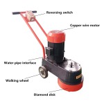 Floor Grinder Factory - Small Handheld Concrete Polisher Epoxy