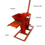 Hand Brick Machine Factory - Hot Sale Clay Soil Interlocking