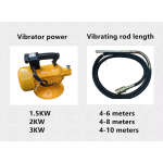 Internal Vibrator Supplier - 2.2KW Small Electric Concrete