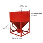 Cement Hopper Supplier - Round Inclined Bucket Large Scale