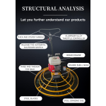 Concrete Trowel Manufacturer - Alec Factory 1000mm Helicopter