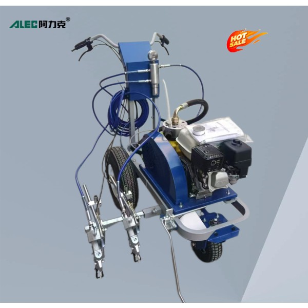 Line Painting Machine Factory - Traffic Ride on Gasoline Engine