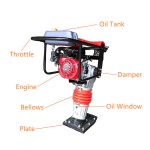 Petrol Engine Manufacturer - Honda GX160 5.5HP Handheld Rammer