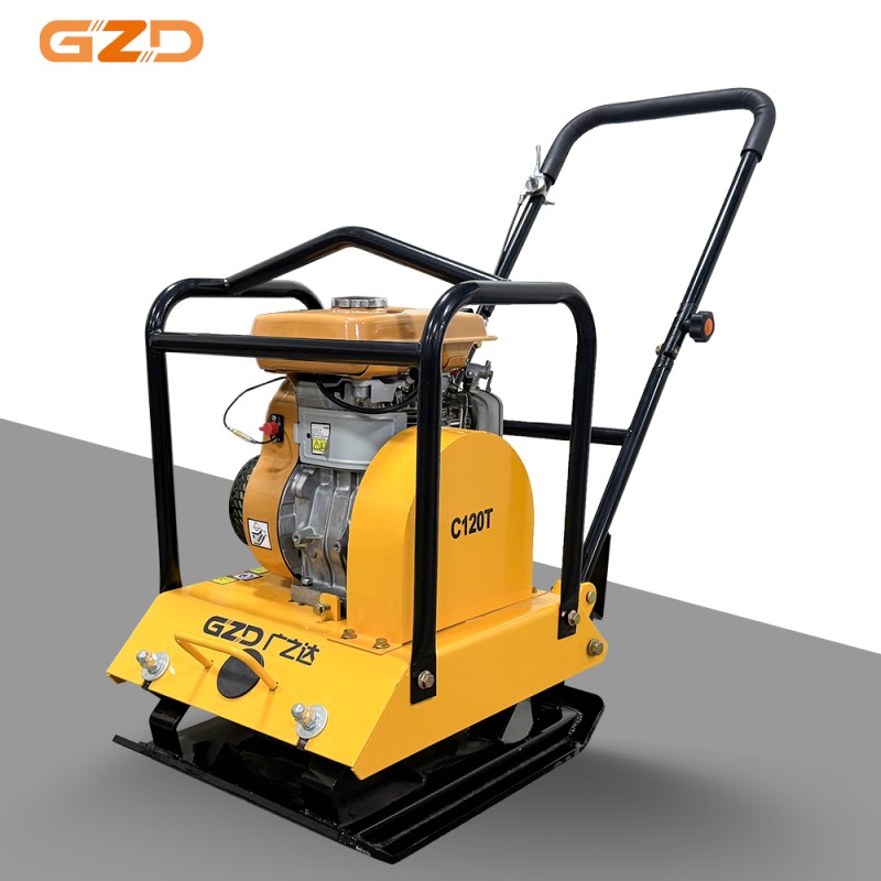 Gasoline Plate Compactor Manufacturer - C120T 5.5-6.5HP Asphalt