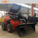 Compact Loader Supplier - 4-Wheel Gasoline Landscaping Soil