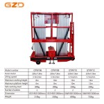 Hydraulic Lift Factory - 220V 1.5kW 6m-12m Vertical