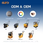 Plate Compactor Supplier - Customized Logo Color Compaction