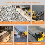 Electric Plate Compactor Supplier - 3kW-4kW Mini Portable Custom