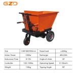 Mini Dumper Factory - Battery Power 3 Wheels Construction