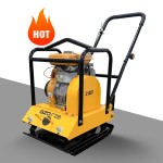 Portable Plate Compactor Factory - C120T Gasoline 20KN Efficient