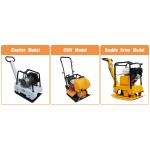 Electric Plate Compactor Supplier - 3kW-4kW Mini Portable Custom