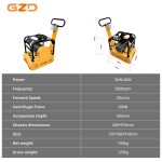 Reversible Compactor Manufacturer - Electric C120T Small Plate