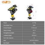 Gasoline Impact Rammer Supplier - RM80 Parking Lot Base