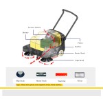 Industrial Sweeper Supplier - 65kg 35L Walk-behind Cleaning