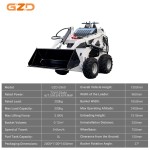 Skid Steer Loader Manufacturer - Diesel 4x4 China Supplier