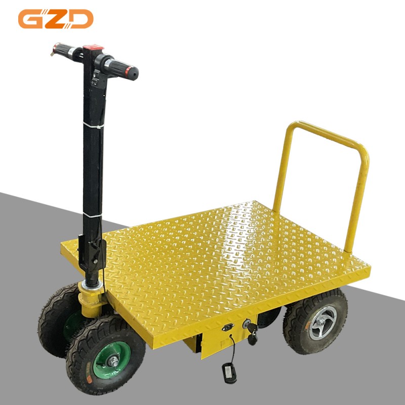 Flatbed Trolley Supplier - Electric Farm Cart 300kg