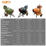 Diesel Mixer Supplier - 400L Self Loading Construction