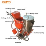 Thermoplastic Marking Machine Manufacturer - Industrial Grade Durable