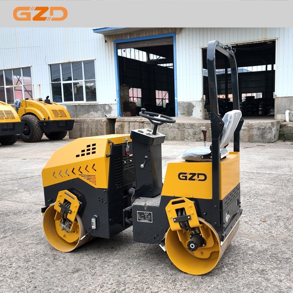 Vibratory Roller Supplier - 1 Ton Mini Ride on High Torque