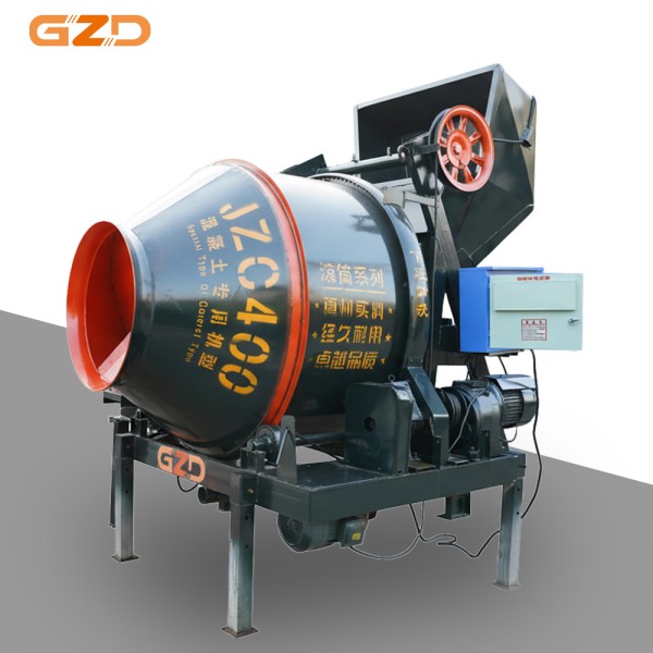 Concrete Mixer Manufacturer - 400L Diesel Compact Mixing