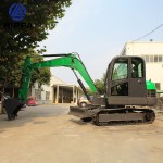 Mini Excavator Factory - 6 Ton Green Digger