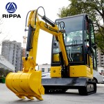 Mini Excavator Factory - R325 Crawler Digger Machine