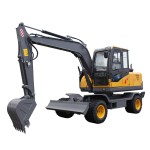 Wheeled Excavator Manufacturer - Small Farm Digger