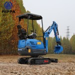 Micro Excavator Manufacturer - 1.5 Ton Towable Digger
