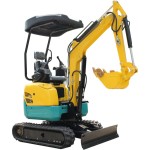 Wheeled Excavator Manufacturer - Small Farm Digger