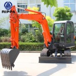 Mini Excavator Factory - 6 Ton Green Digger
