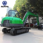 Mini Excavator Factory - 6 Ton Green Digger