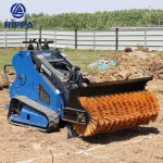 Front End Loader Manufacturer - 1ton Crawler Skidsteer
