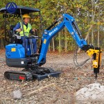 Mini Digger Factory - Free Shipping Home EPA Diesel Kubota Engine