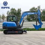 Crawler Excavator Manufacturer - Rippa 5-6 Ton EPA Engine Backhoe